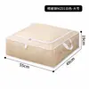 Bolsa de Almacenamiento para Colchas, Bolsa Organizadora de Colchas de Gran Capacidad para Dormitorio Universitario, Bolsa Visible a Prueba de Polvo y Humedad para Empacar Ropa al Mudarse