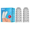 Serie de Fundas Agradables para Dedos Dientes de Tigre Funda para Punta del Dedo Estimulación del Punto G Funda para Dedo Masculina Productos Sexy para Adultos