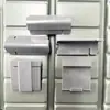 Rueda de mano Antivuelco para Invernadero, Mallas de Filtro de Agua Superiores e Inferiores, Marco de Aluminio, Base de Ángulo Directo de Esquina, Accesorios Móviles para Semilleros