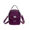 2026 Nova Bolsa Pequena de Lona Verão Mini Bolsa para Celular Transversal Leve Moda Versátil Bolsa de Mão Bolsa de Ombro