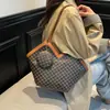 Bolso de Hombro de Gran Capacidad Moda de Nicho para Mujer 2025 Nuevo de Aspecto Elegante Bolso Bandolera Casual para el Trabajo Bolso Cubo