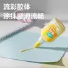 Pegamento Blanco de Color con Aroma Deli JS154/155 para Manualidades Artísticas de Estudiantes y Niños Pegamento de Látex Blanco
