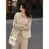 Abrigo Popular de Lana de Cordero para Mujer de Este Año, Nuevo Estilo Otoño e Invierno 2025, Chaleco de Felpa de Imitación de Lana de Cordero