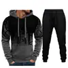 Otoño e Invierno nuevo suéter casual con estampado de salpicaduras de tinta para hombre sudadera con capucha sudadera con capucha abrigo traje