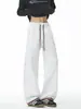 Otoño 2026 Nuevo Estilo Pantalones Deportivos de Pierna Recta sin Sombra Bloque de Color Bordado M-5XL HK261174-P33