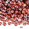 Não. 30 fundo plano diamante de vidro strass diy jóias de unhas redondas de cristal pedra caso do telefone móvel boneca vara broca cerca de 6,5 milímetros