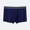 Roupa Íntima Masculina Antibacteriana 7A Tamanho Grande Respirável Secagem Rápida Boxer Briefs Fabricante Atacado Verão Fresco Roupa Íntima de Seda Gelada para Homens