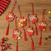 Ímãs de Geladeira com Franjas de Desenho Animado do Ano do Cavalo Adesivos Magnéticos Festivos de Ano Novo Enfeites Decorativos para Casa Atacado do Fabricante