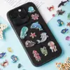 Adesivos de Relevo Estéreo 3D Transfronteiriços Personalizados com Alto Valor Estético, Adesivos Criativos de Desenho Animado, Adesivos Decorativos de Cristal Sólido Fofos