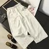 Pantalones Anchos de Verano 2026 para Mujer, Lyocell Tencel Lino, Cintura Alta con Cordón, Caída Suelta, Largo 7/8, Casual