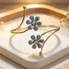 Nova Moda Europeia Americana Exquisito Strass Esmalte Flor Sem Furar Prendedor de Cortina Doméstico Quarto Fivela de Cortina Atacado