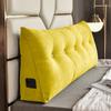 Cojín de Cabecera Transfronterizo Almohada Respaldo de Cama Tatami Bolsa Suave Cojín Triangular para Cintura Respaldo Simple Extraíble y Lavable