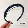 Nueva Diadema Antideslizante Dentada 2025 para Mujeres para Lavarse la Cara con Pasadores para Sujetar el Cabello Sin Dejar Rastro de Cabello Roto Diadema Trenzada Tocado
