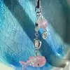 Llavero de Estrellas Lindo Todo Fósforo Vida Marina con Cuentas Colgante ccd Cadena Colgante Goo Ben Adornos Colgantes para Teléfono Móvil Ins
