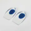Protetor de Calcanhar de Silicone Transparente em U Absorção de Choque Esportivo Meio Par Palmilha de Altura Interna Invisível Venda por Atacado