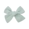 Pinza para el pelo de lazo infantil transfronteriza, color liso, linda hecha a mano, pinza de cocodrilo de cobertura total, accesorio para el cabello, tocado de Amazon 2991