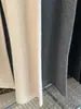 Esenciales Perezosos de Otoño e Invierno Pantalones de Punto de Lana Sin Costuras Pierna Ancha Pantalones Rectos Relajados Pantalones Adelgazantes de Pierna Recta Plegados Hasta el Suelo