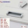 Lidsi Ranura para Excavar Estilo Americano Manija Empotrada Invisible Puerta Corredera Cajón Puerta de Gabinete Armario Manija Moderna Simple