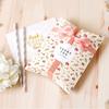 Caja de Cartón Blanca Floral Creativa para Regalo Pequeño, Dulces, Lista para Usar, Embalaje para Bufanda de Seda, Caja de Papel Plegable Tipo Almohada, Regalo