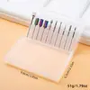 Conjunto de Cabeças de Remoção e Polimento de Unhas Transfronteiriço em Aço de Tungstênio, Remoção de Unhas Sem Danos, Pré-Tratamento, Remoção de Cutículas, Acessórios para Máquina de Polimento
