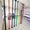 Suporte Telescópico de Aço Ajustável Personalizado Estrutura de Suporte Galvanizado Revestido com Pó Alumínio Suporte de Formas Canteiro de Obras Suporte Superior de Parede