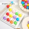 Cuentas Acrílicas Coloridas Espirales Retorcidas DIY Pulsera de Cuentas Hecha a Mano Cadena para Teléfono Móvil Accesorios de Joyería Cuentas Sueltas