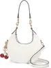 Bolsas de Shiling de Venta Caliente Transfronterizas Hechas a Medida, Bolsos de Hombro, Bolsos Tipo Medialuna Franceses de Gran Capacidad, Bolsos de Mano Retro de Lujo Ligero para Mujer