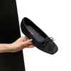 Bailarinas de terciopelo estilo nuevo con tacón oculto, punta fina, suela suave versátil, colección de otoño, 2026, adecuadas para el trabajo, estilo francés, tacón de 4 cm