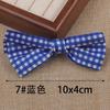 10cm Ventas Directas de Fábrica Lindo Cuadros Estéreo Lazo Tocado Pinza Superior DIY Accesorios para el Cabello Accesorios Accesorios