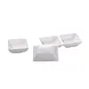 Louça de Melamina Branca Imitação Porcelana Prato de Lanche Prato para Molho Tempero Prato para Molho para Hot Pot Prato de Plástico para Óleo