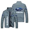 2022 Europa e Estados Unidos comércio exterior transfronteiriço jaqueta cardigã gola alta com logo de carro novo jaqueta esportiva de rua para corrida masculina de comércio exterior