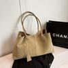 Bolso de Hombro Tipo Tote Coreano Transfronterizo Nuevo 2025 Gran Capacidad Portátil para Viajes y Uso Diario Bolso de Hombro para Mujer con Cierre Magnético