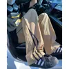 Pantalones de Rayas Estilo Americano de Secado Rápido para Hombre, Pantalones Cargo de Malla Transpirable de Moda para Verano High Street, Pantalones Largos Casuales Rectos Sueltos