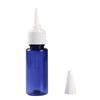 Botella de plástico con punta de color de 100 ml, botella de aceite para mascotas, botella de boca pequeña, botella de pigmento pintado, subenvasado de loción, botella vacía pequeña
