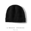 Gorro de cachemira para niños 100% cachemira pura otoño e invierno nuevo tejido grueso de tres hebras de cinco agujas gorro cálido outlet de fábrica