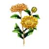 Europa y Estados Unidos nuevo éxito de ventas broche de aleación de alta calidad con pedrería para mujer pin de corsage explosivo venta al por mayor joyería pequeña venta al por mayor