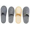 Pantuflas Desechables Lino Hotel Hotel Especial Hogar Engrosadas Antideslizantes Hogar Zapatos de Interior Portátiles Transpirables