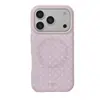 Suporte Magnético Fofo de Urso Biscoito para Capa de Celular Apple 17Promax Adequado para 16Pro Camada Dupla 15Pro14Pr