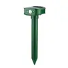 Repelente de Animais Solar Novo com Luz LED Piscante Repelente de Pássaros Ultrassônico para Exterior Fazenda