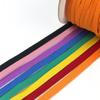 Cinto de cavalo colorido de 3mm-9mm cinto de cavalo faixa elástica roupa punho de roupa íntima material para calçados acessórios elástico para caderno