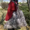 Bolsa plegable de protección ambiental de dibujos animados japoneses bolsa de compras de protección ambiental de tela Oxford bolsa de almacenamiento portátil bolsa grande para compras de supermercado