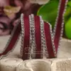 Saia Coreana Fita Laço diy Acessórios de Cabelo Roupas Chapéu Superior Acessórios de Embalagem para Buquê Conjunto de Faixa de Cabelo com Borda Ondulada