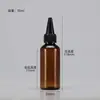 Botellas de Plástico para Mascotas con Boquilla Puntiaguda de 10 ml, 20 ml, 30 ml, 50 ml, 200 ml - Botellas Dispensadoras de Plástico