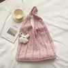 Bolso de Mano Tejido Estilo Bosque Nuevo Primavera 2026 para Mujer, Bolso de Mano y Hombro, Bolso Tejido, Bolso Sencillo para el Hombro para Viajar
