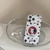 Capa de Celular Dalmata Estilo Coreano Ins Adequada para Iphone17Promax, Película Apple 16P Suporte Magnético 15 Suporte