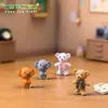 Nova Mini Boneca Micro Paisagem de Mesa DIY Acessórios de Decoração Urso de Bolso Coelho Coala Plástico Pequenos Ornamentos