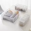 Caja de Almacenamiento de Ropa Interior de Malla Compartimento de Armario Organizador Tipo Cajón Caja Organizadora Calcetines Ropa Interior Caja de Almacenamiento con Múltiples Compartimentos