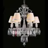 Candelabro de Cristal Europeo Lámpara para Sala de Estar Lujo Accesible Francés Casa Hotel Edificio Dúplex Gran Salón de Restaurante Lámpara Hogar