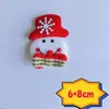 Navidad dibujos animados Papá Noel accesorios reno colgante pasador diadema aro de raqueta pulsera accesorios