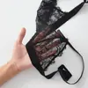 Ropa Interior Sexy de Encaje Nuevo Transfronteriza Europea y Americana para Mujer Hebilla Trasera Delgada Cómoda Transpirable Sujetador Francés Venta al por Mayor de Comercio Exterior
